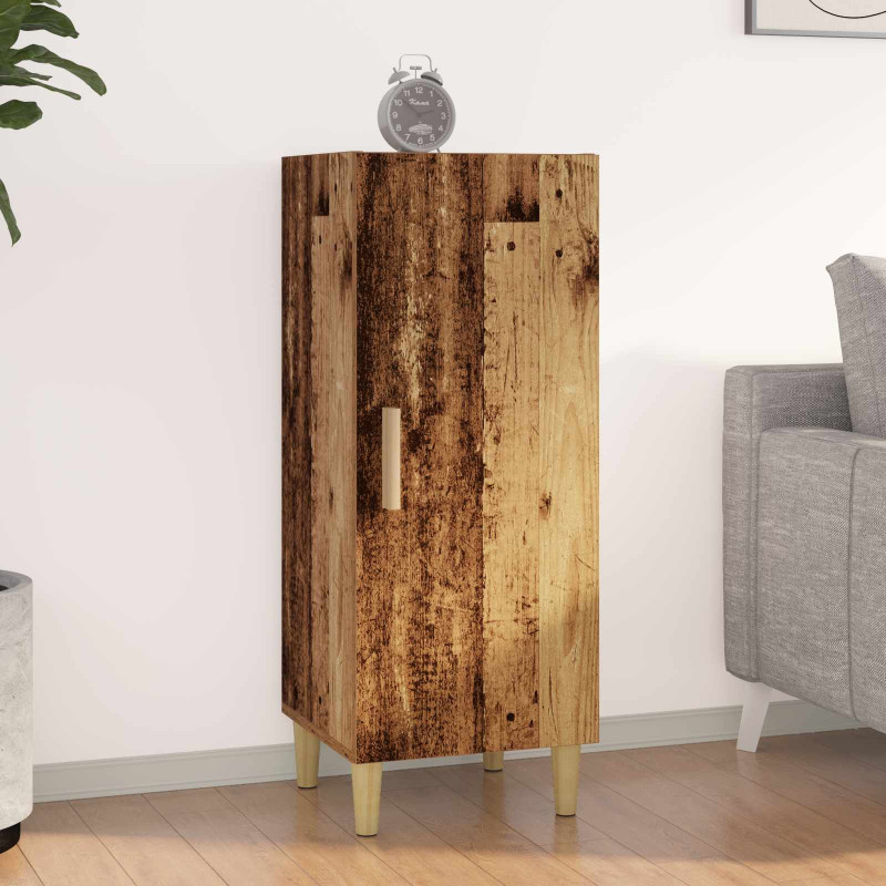 Bufet Stare drewno 34,5 x 34 x 90 cm Materiał drewnopochodny