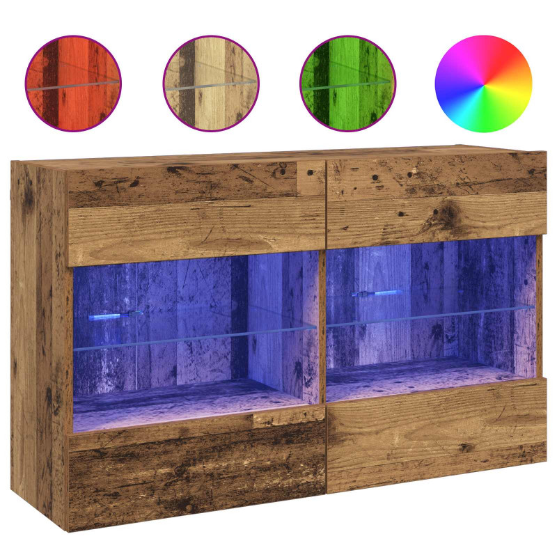 Szafka pod telewizor Stare drewno 98,5 x 30 x 60,5 cm