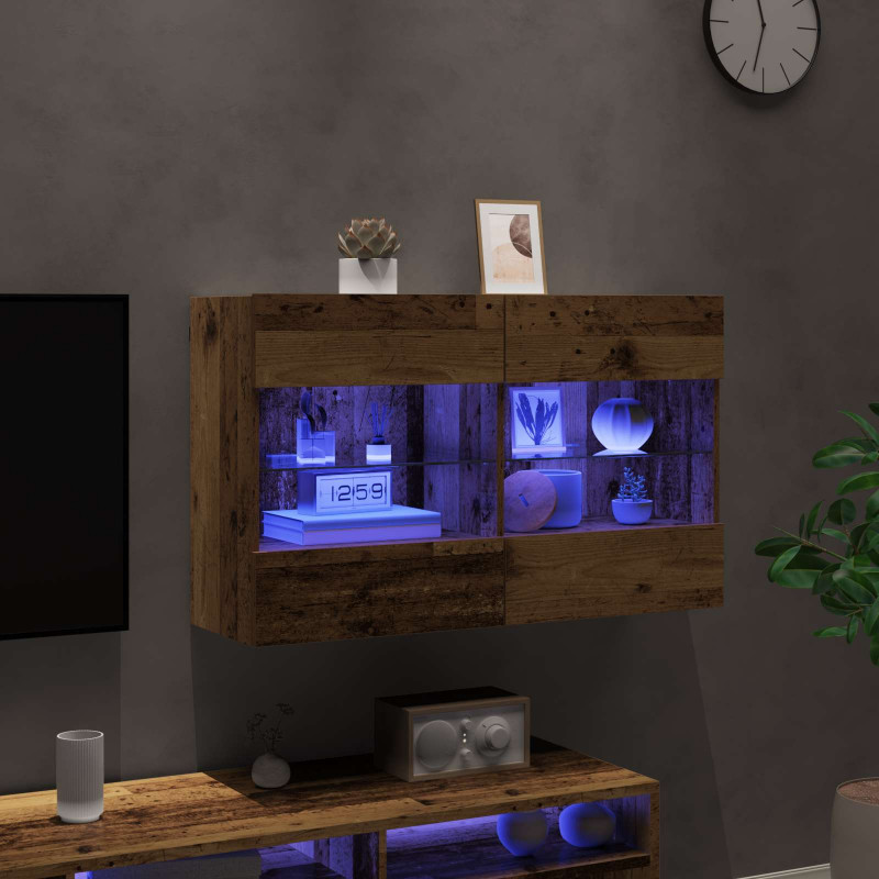 Szafka pod telewizor Stare drewno 98,5 x 30 x 60,5 cm