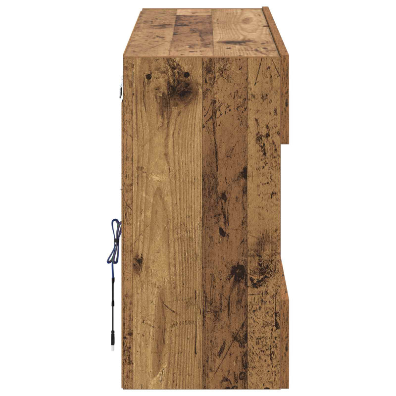 Szafka pod telewizor Stare drewno 98,5 x 30 x 60,5 cm