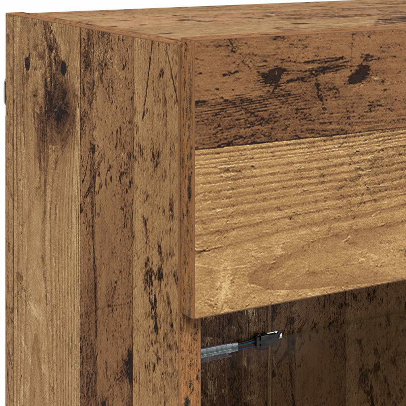 Szafka pod telewizor Stare drewno 98,5 x 30 x 60,5 cm