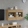 Szafka pod telewizor Dąb rzemieślniczy 98,5 x 30 x 60,5 cm
