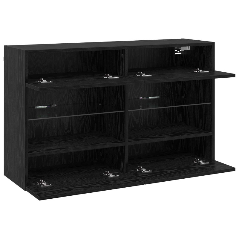 Szafka pod telewizor Czarny Dąb 98,5 x 30 x 60,5 cm