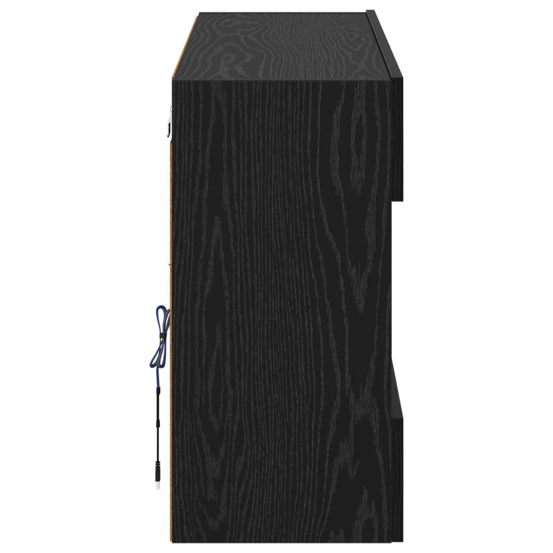 Szafka pod telewizor Czarny Dąb 98,5 x 30 x 60,5 cm