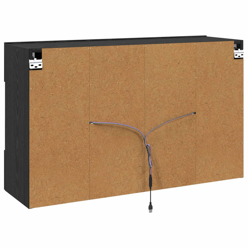 Szafka pod telewizor Czarny Dąb 98,5 x 30 x 60,5 cm