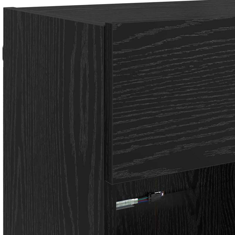 Szafka pod telewizor Czarny Dąb 98,5 x 30 x 60,5 cm