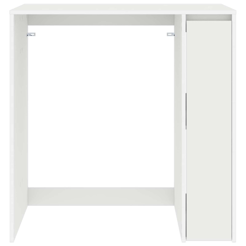Szafka na pralkę Biały 87 x 60 x 89 cm Materiał drewnopochodny