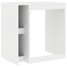Szafka na pralkę Biały 87 x 60 x 89 cm Materiał drewnopochodny