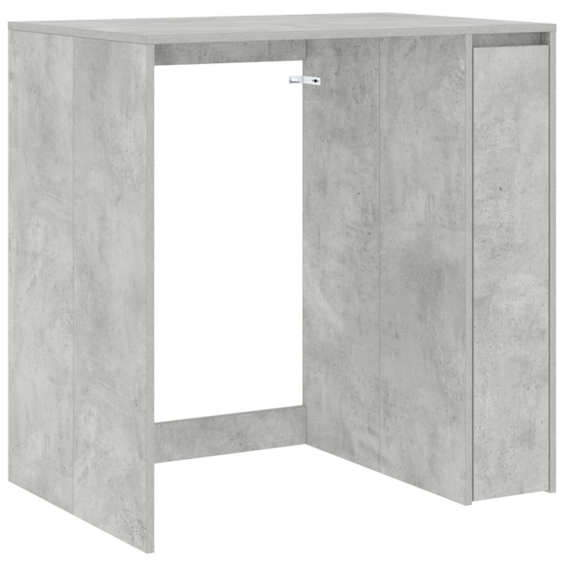 Szafka na pralkę z przechowywaniem Betonowy 87 x 60 x 89 cm