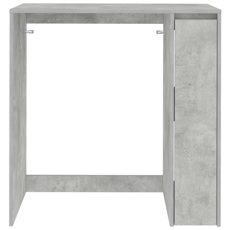 Szafka na pralkę z przechowywaniem Betonowy 87 x 60 x 89 cm
