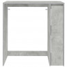 Szafka na pralkę z przechowywaniem Betonowy 87 x 60 x 89 cm