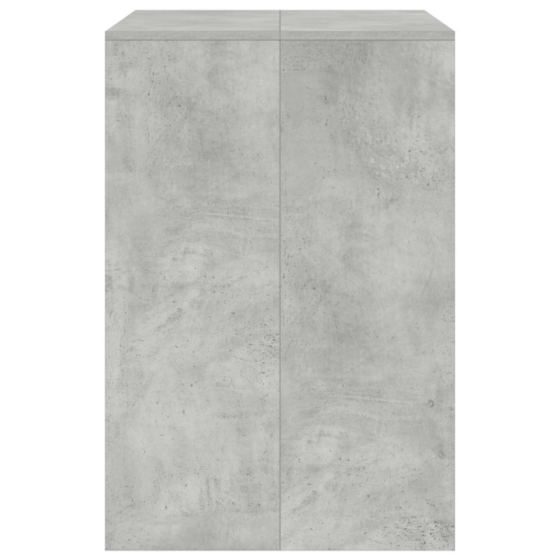Szafka na pralkę z przechowywaniem Betonowy 87 x 60 x 89 cm