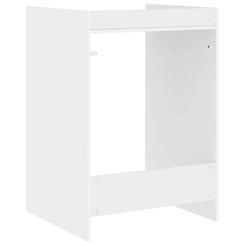 Szafka na pralkę z przechowywaniem Biały 67,5 x 62 x 97 cm