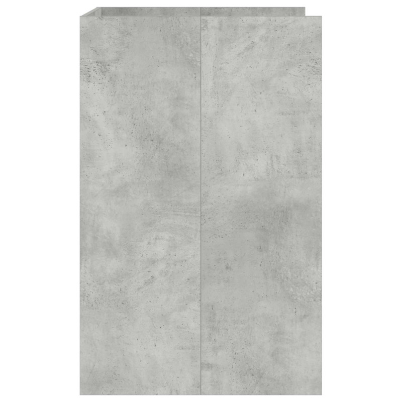 Szafka na pralkę z przechowywaniem Betonowy 67,5 x 62 x 97 cm