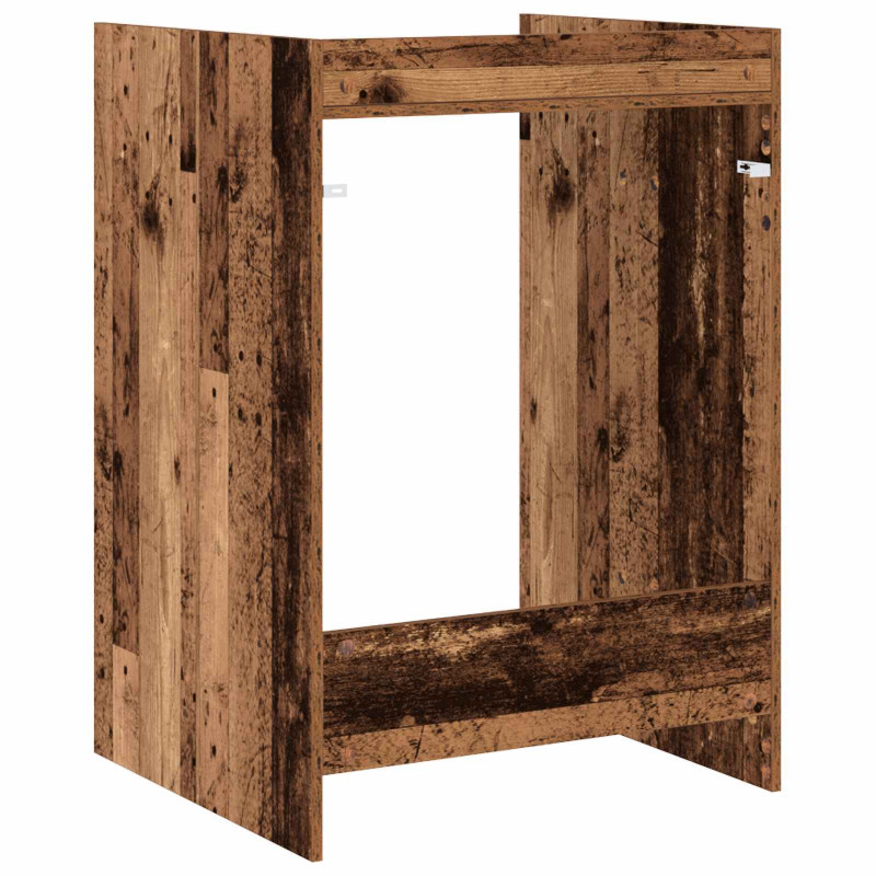 Szafka na pralkę Stare drewno 67,5 x 62 x 97 cm