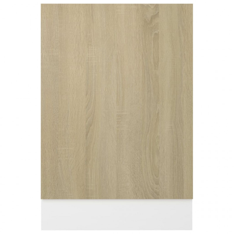 Panel do zabudowy zmywarki, kolor dąb sonoma, 45x3x67 cm