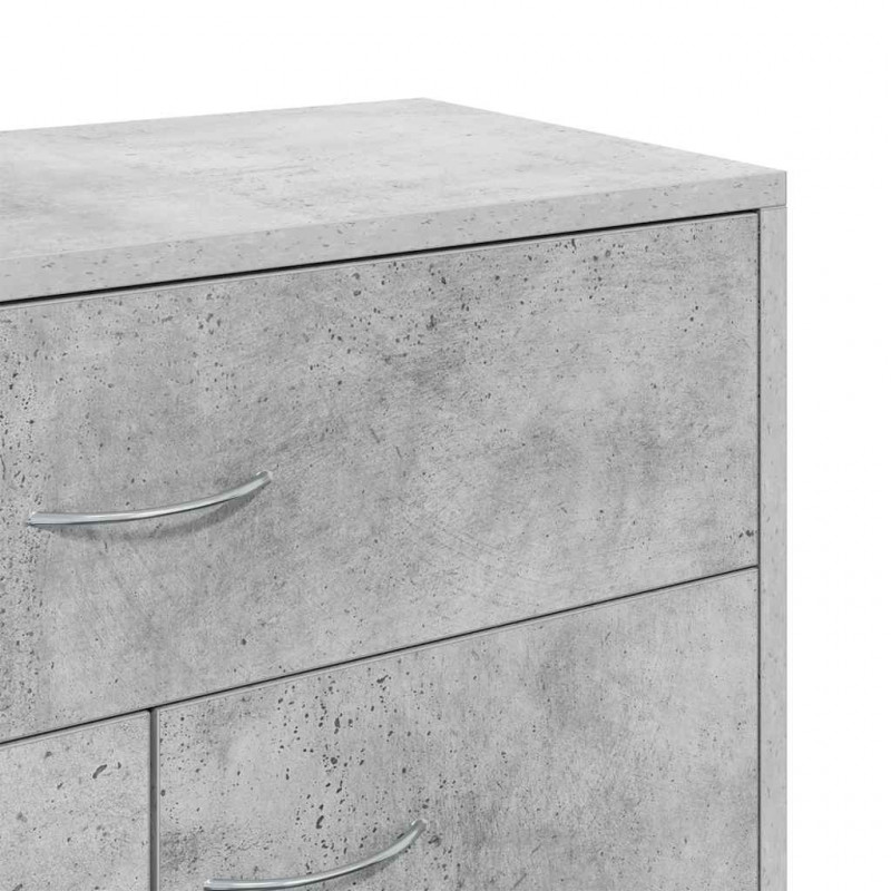 Szafka, betonowa szarość, 60x30x75 cm, materiał drewnopochodny