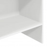 Regał na książki, biały, 60x35x180 cm, materiał drewnopochodny