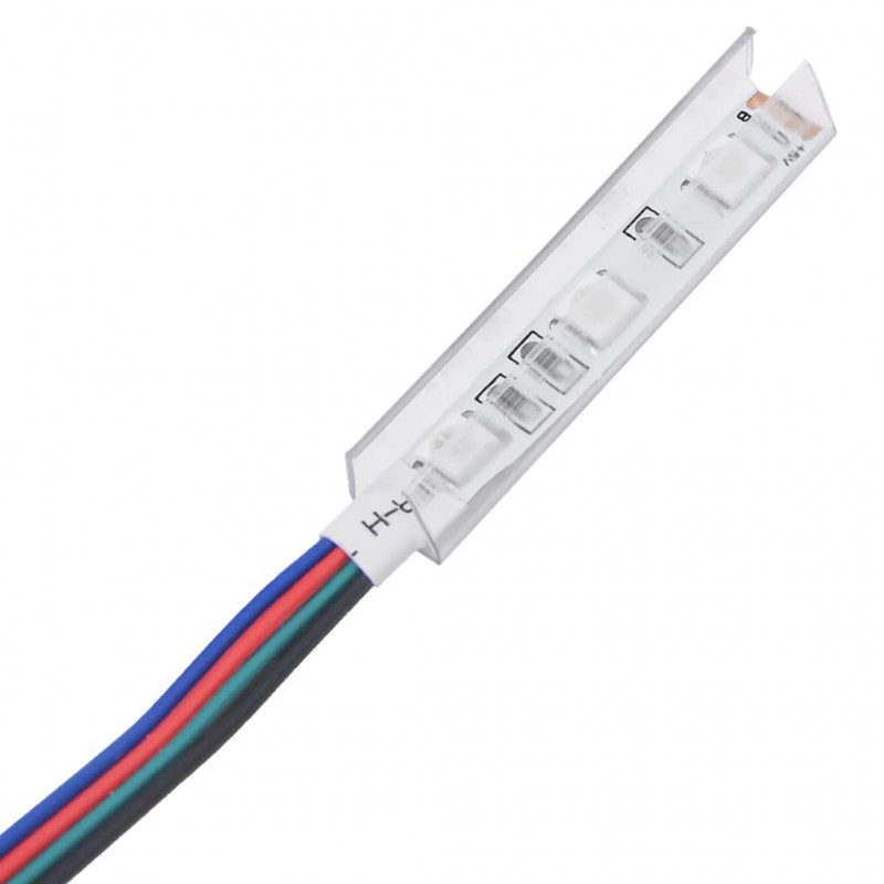 Szafka pod TV z LED, szarość betonu, 140x40x35,5 cm