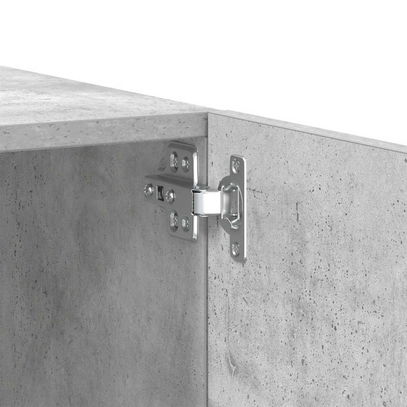 Szafka pod TV, szarość betonu, 100x35x40 cm