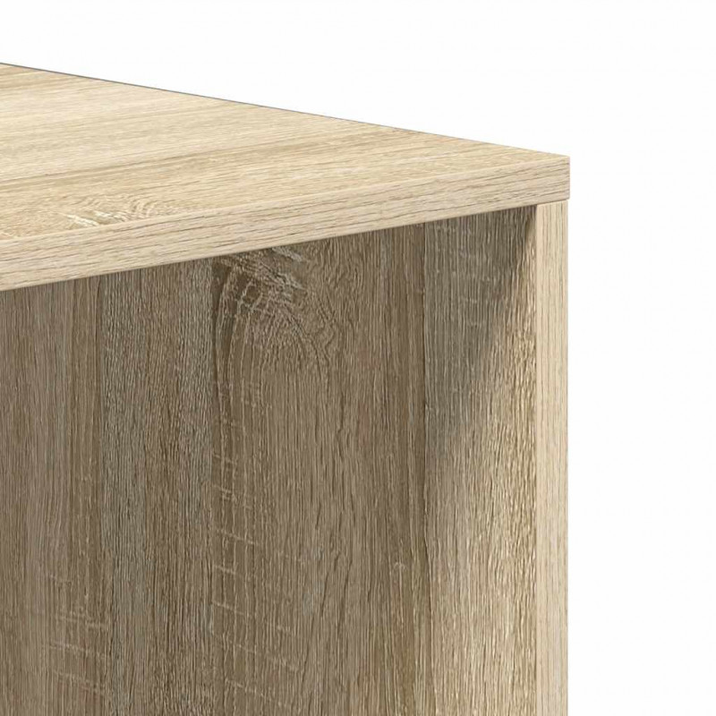Ławka na buty, dąb sonoma 105x35x35 cm, materiał drewnopochodny