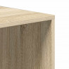 Ławka na buty, dąb sonoma 105x35x35 cm, materiał drewnopochodny