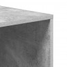 Ławka na buty, szarość betonu, 105x35x35 cm