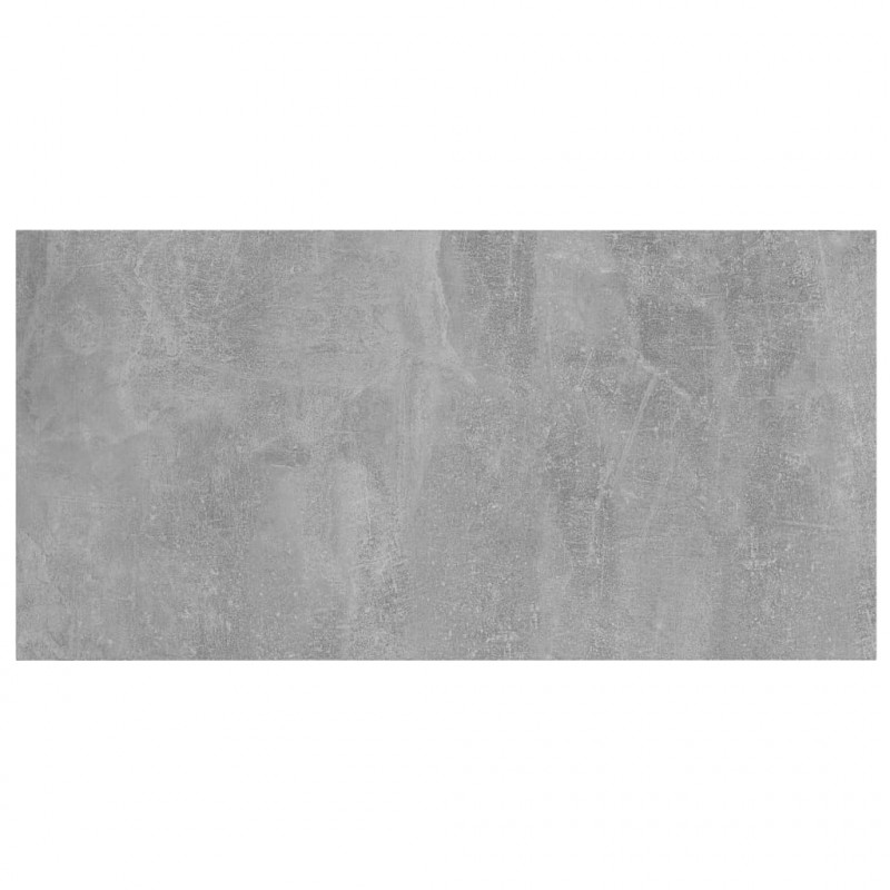 Półki na książki, 4 szt., szarość betonu, 80x30x1,5 cm