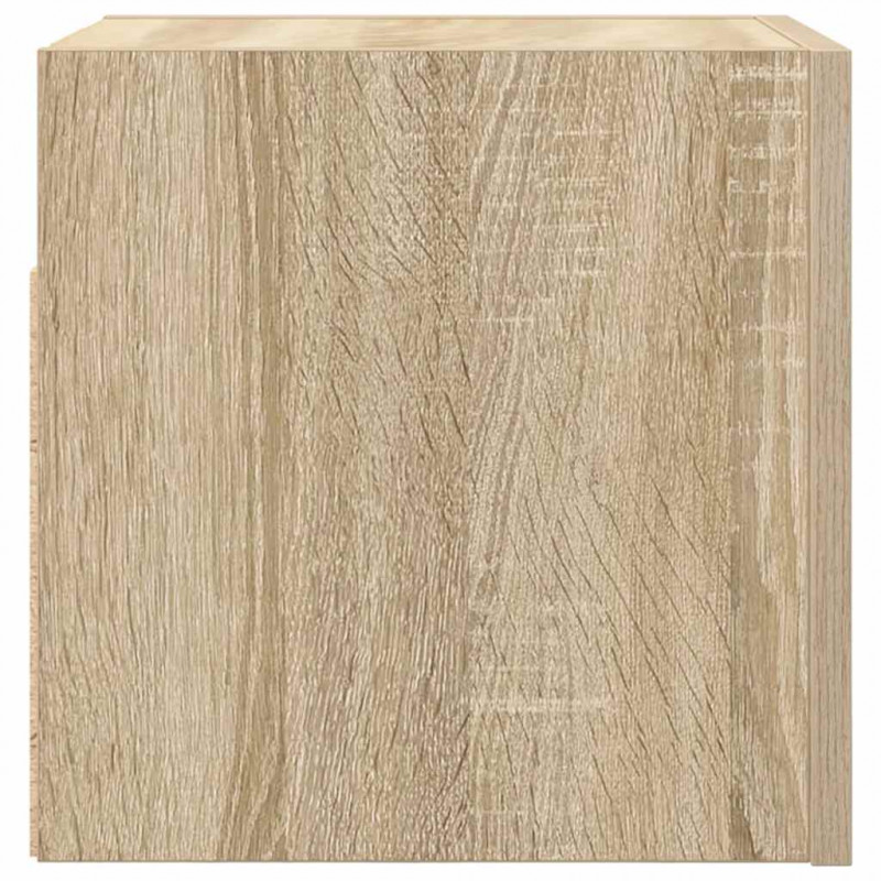 Wiszące szafki telewizyjne, 4 szt., dąb sonoma, 30,5x30x30 cm
