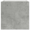 Wiszące szafki TV, 4 szt., szarość betonu, 30,5x30x30 cm