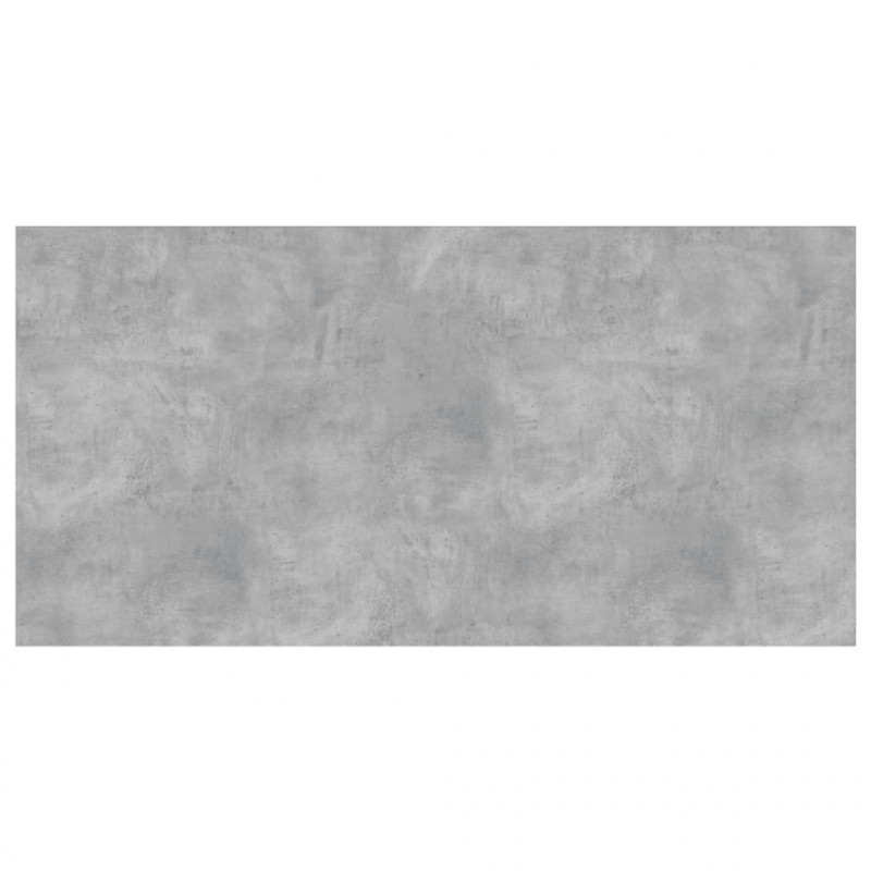 Półki na książki, 4 szt., szarość betonu, 100x50x1,5 cm