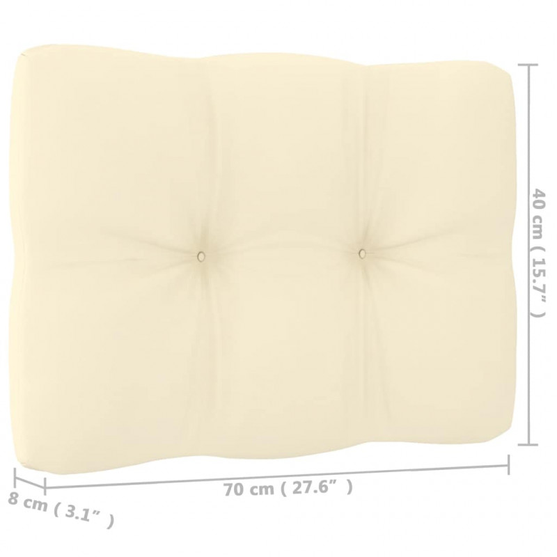 2-osobowa sofa ogrodowa, poduszki, miodowy brąz, drewno sosnowe