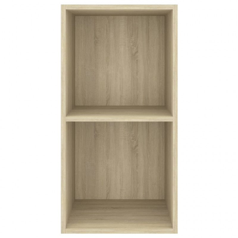 Wisząca szafka pod TV, kolor dąb sonoma, 37x37x72 cm