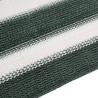Siatka cieniująca, zielono-biała, 2x10 m, HDPE, 195 g/m²