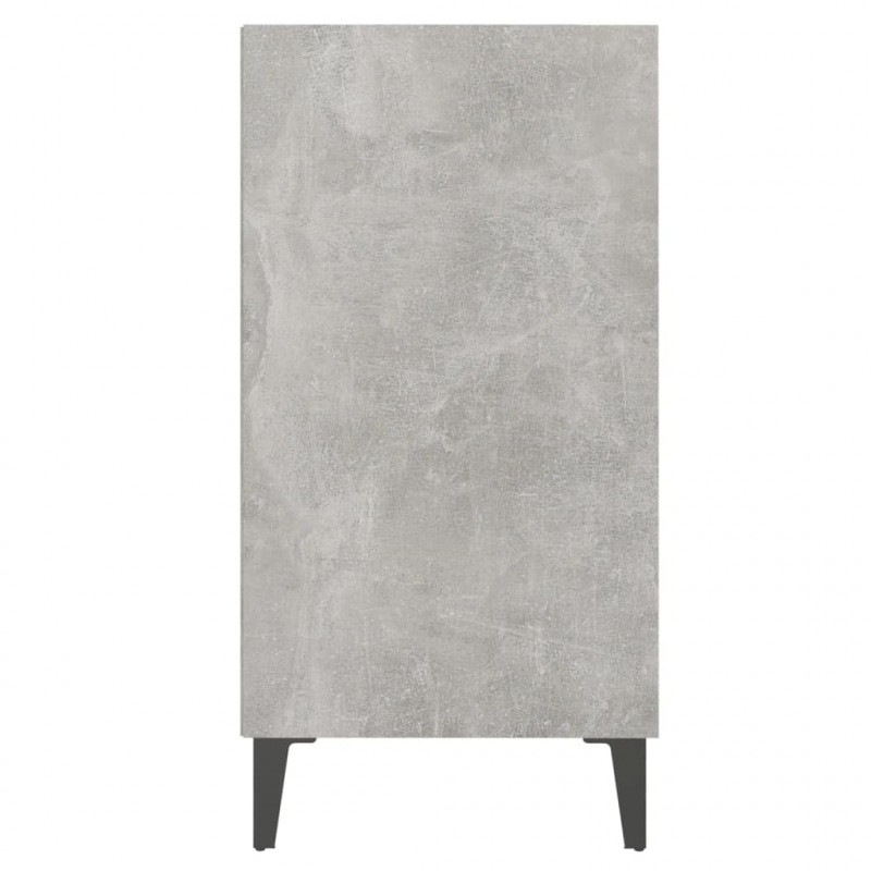 Szafka, szarość betonu, 57x35x70 cm, materiał drewnopochodny
