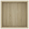 Wisząca szafka pod TV, dąb sonoma, 102x35x35 cm