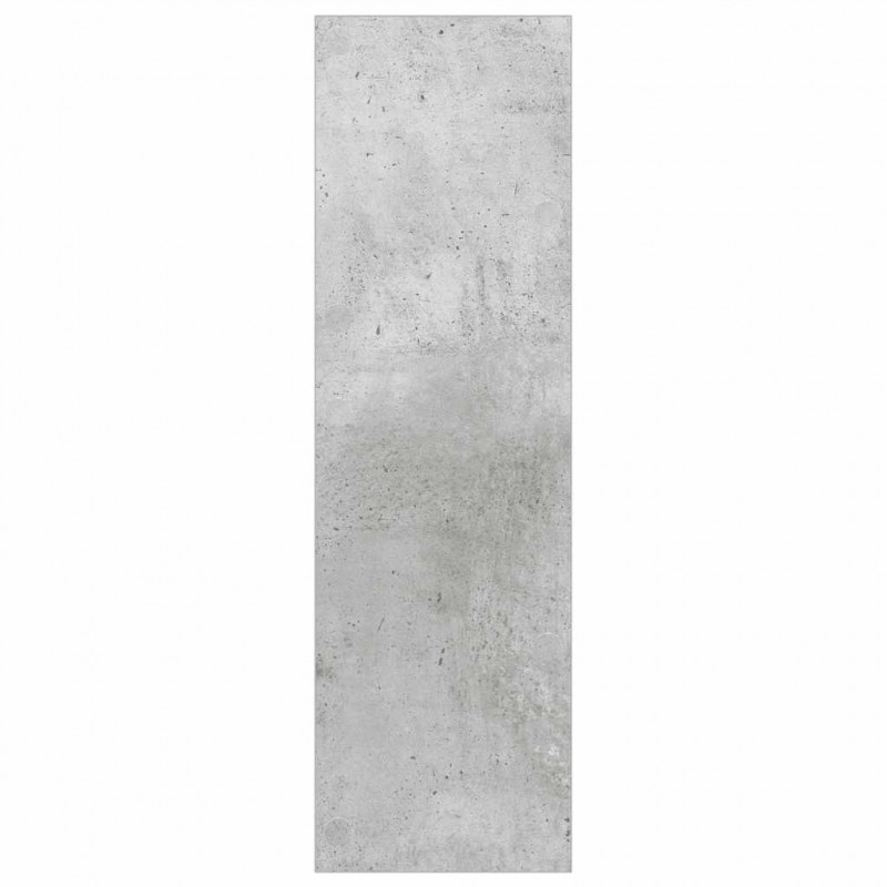 Półki ścienne na buty 2 szt., szare, 60x18x60 cm, płyta wiórowa