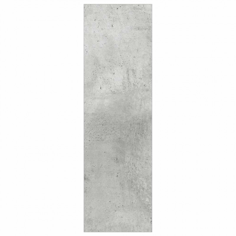 Półki ścienne na buty, 2 szt., szare, 80x18x60 cm, płyta