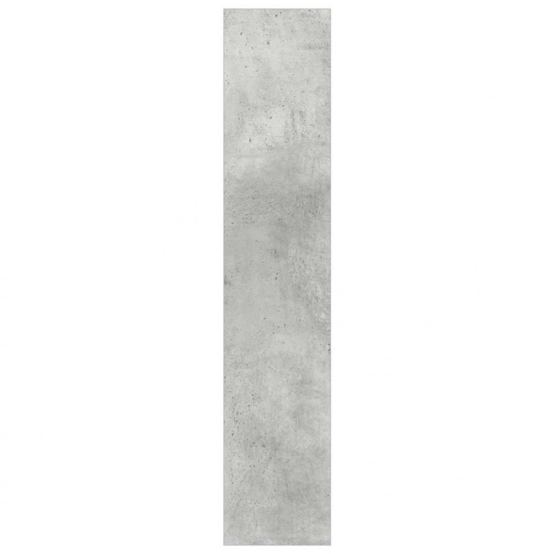 Półki ścienne na buty, 2 szt., szare, 60x18x90 cm, płyta