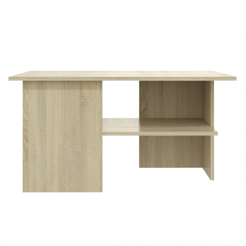 Stolik kawowy, dąb sonoma 90x60x46,5 cm materiał drewnopochodny