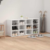 Szafka na buty Biały 103 x 30 x 51 cm Materiał drewnopochodny