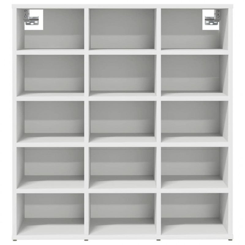 Szafka na buty z półką Biały 77,5 x 30 x 83,5 cm