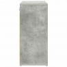 Szafka na buty z półką Betonowy szary 103 x 30 x 67 cm