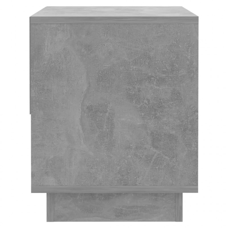 Szafka nocna, szarość betonu, 45x34x44 cm