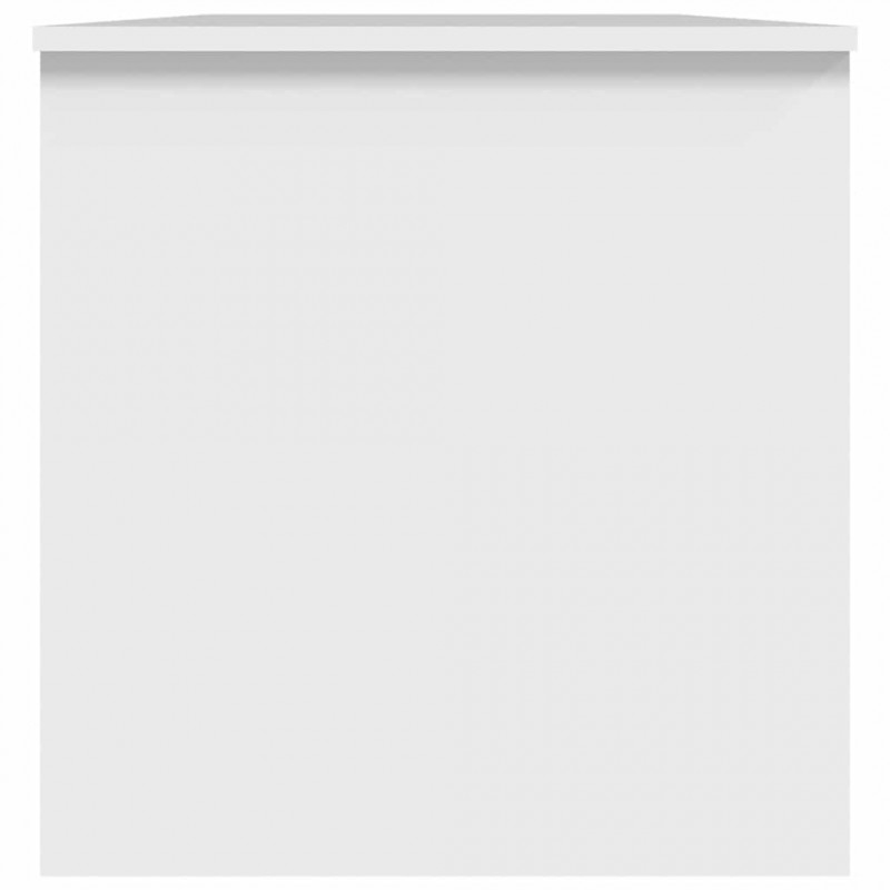 Stolik kawowy, biały, 102x50x52,5 cm, materiał drewnopochodny