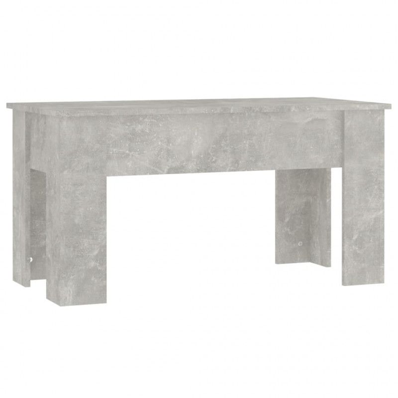 Stolik kawowy, betonowa szarość, 101x49x52 cm