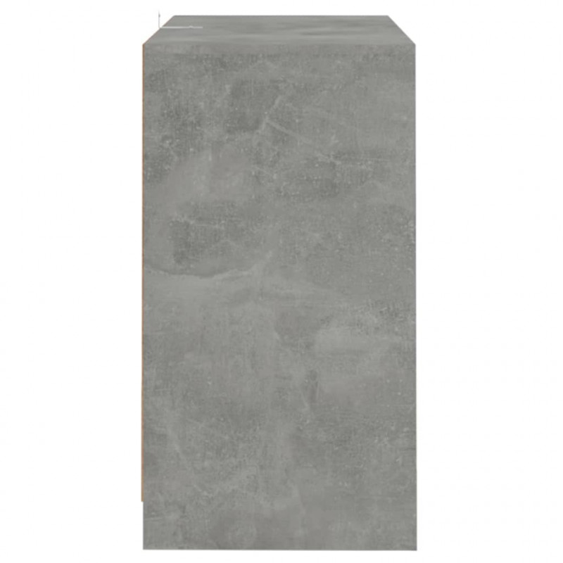 Szafka, szarość betonu, 70x41x75 cm, materiał drewnopochodny