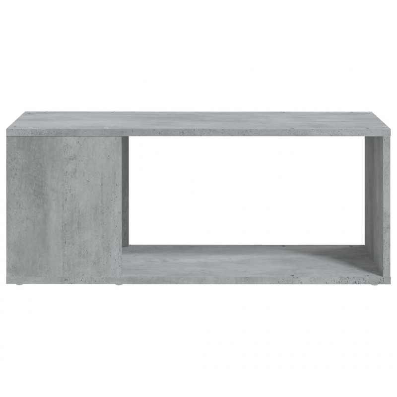 Szafka pod telewizor, szarość betonu, 80x24x32 cm