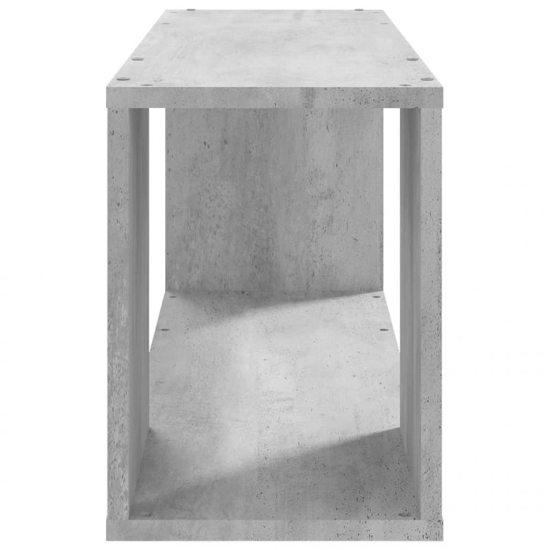 Szafka pod telewizor, szarość betonu, 80x24x32 cm