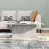 Stolik kawowy, betonowy 102x55,5x40 cm, materiał drewnopochodny